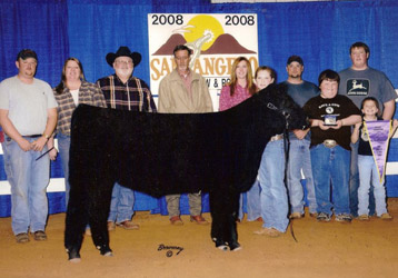 Grand Champion Maine-Anjou Heifer